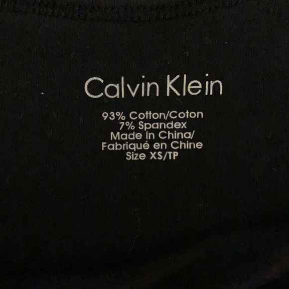 Calvin Klein Rhinestone Tank - Picture 4 of 4